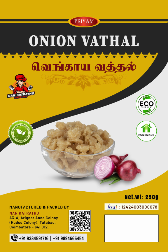 Onion Vathal
