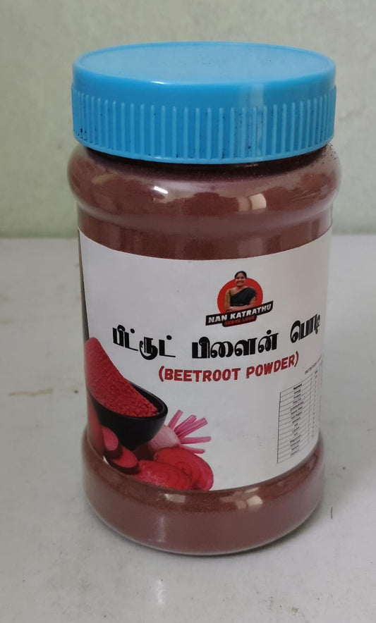 Vibrant Beetroot Plain Podi – Iron-Rich Vegetable Podi (100g) - 99rs