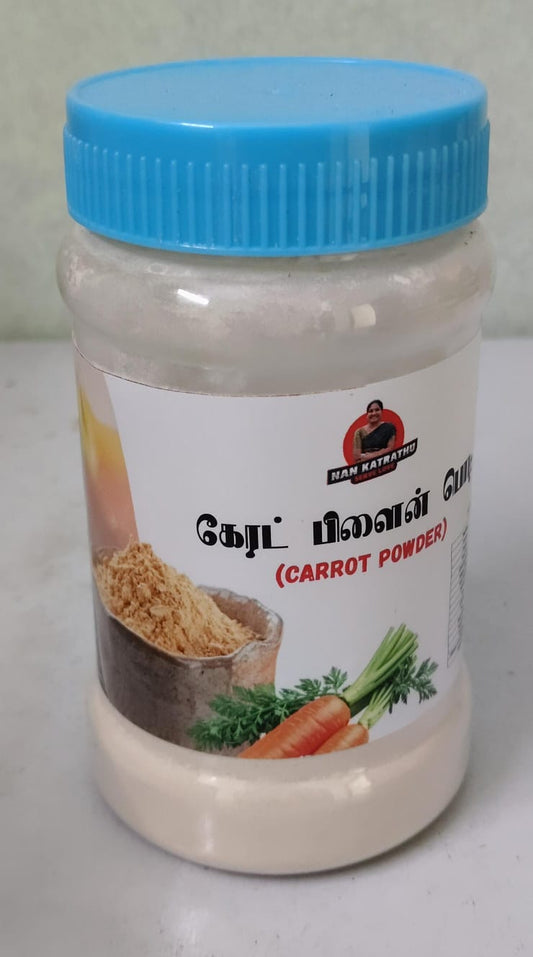 Healthy Carrot Plain Podi – Vitamin-Rich Vegetable Spice Mix (100g) - 99rs