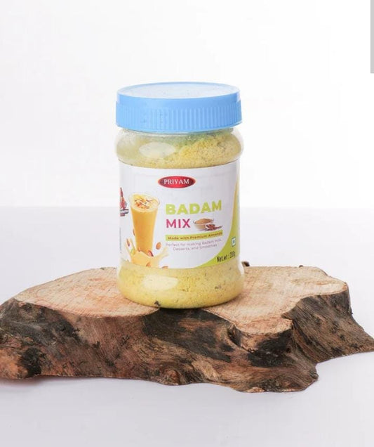 Badam Mix – Natural Almond Milk Drink Powder with Saffron & Cardamom (150g) - 99rs